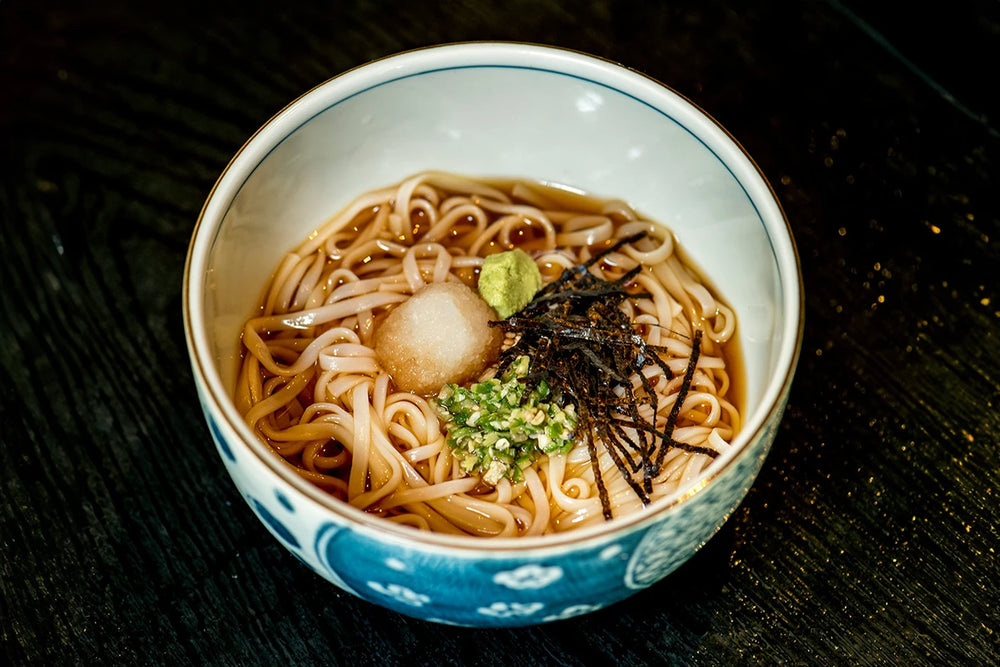 Sanbaizu Bonito Vinegar Soba Noodle Salad