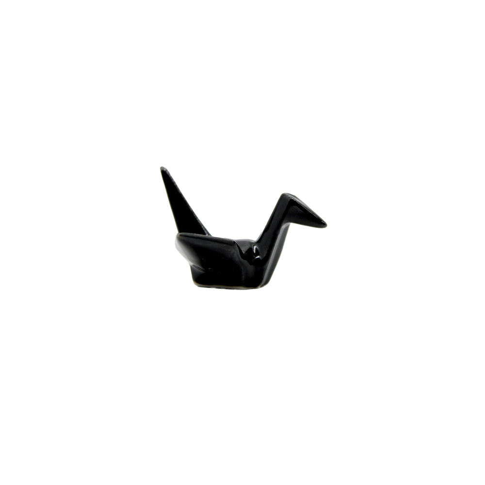 
                  
                    Chopstick Rest - Origami Crane Black
                  
                