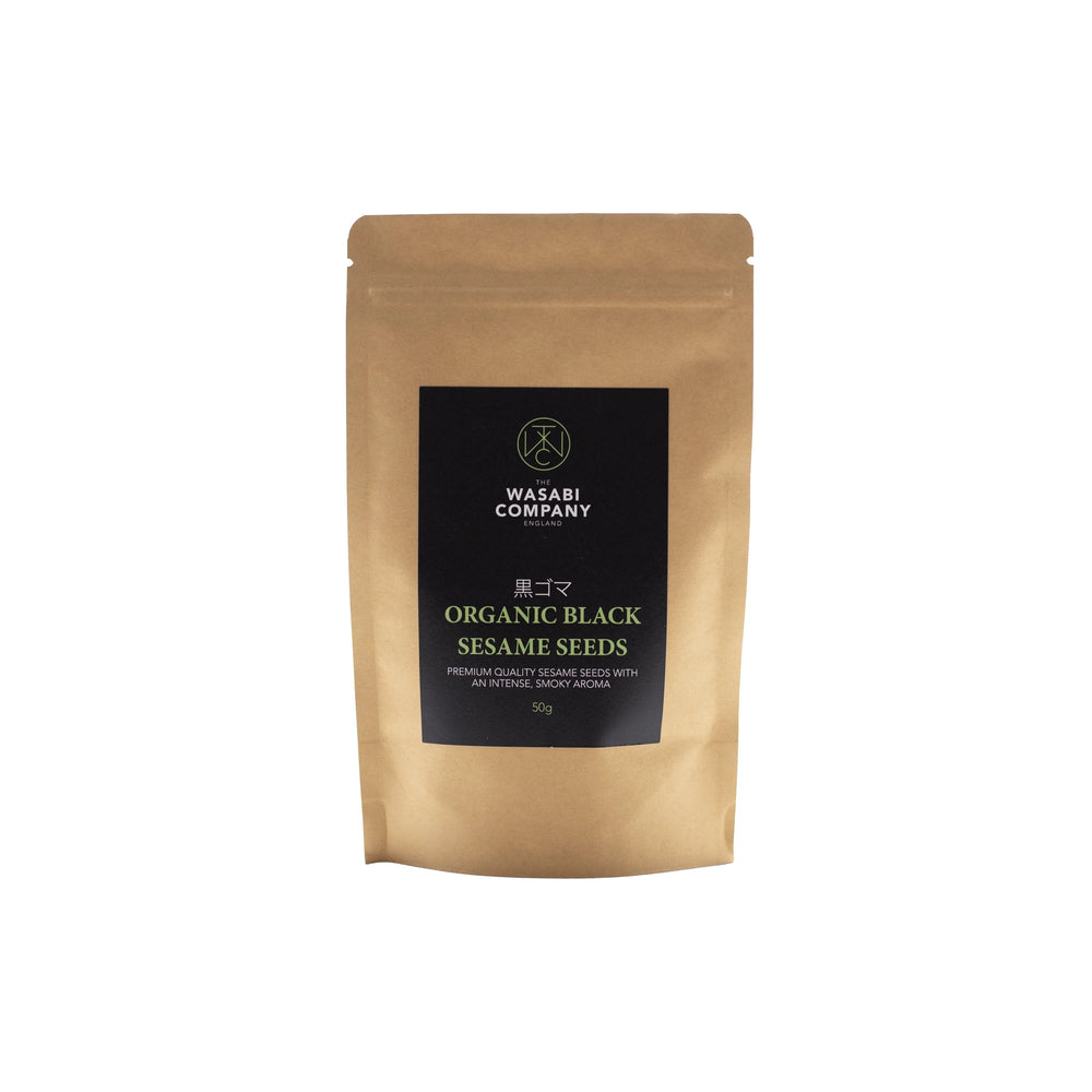 Wasabi Label Organic Black Sesame Seeds - 50g