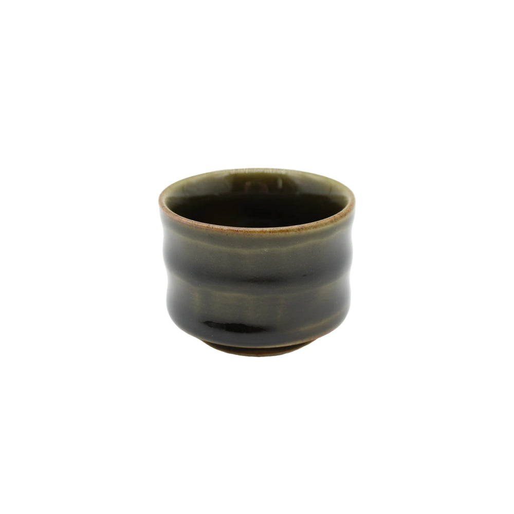 Sake Cup - Oribe Green