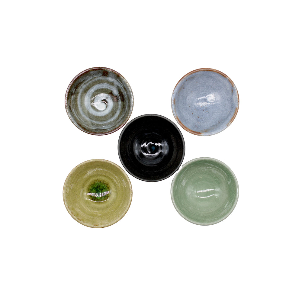 
                  
                    Sakazuki Flat Sake Cups - Set of 5
                  
                