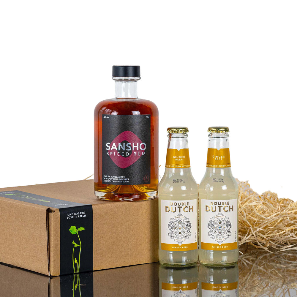 Sansho Rum & Double Dutch Ginger Beer Set