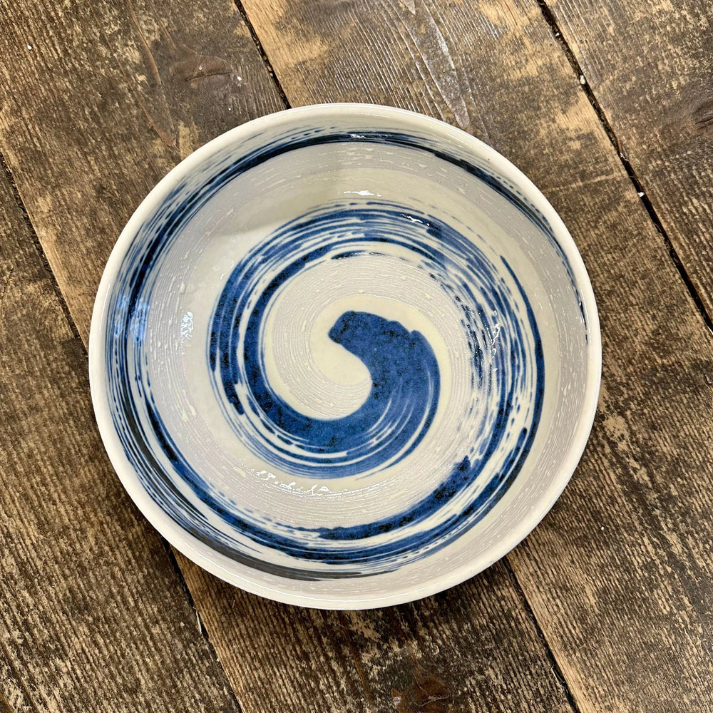 
                  
                    Open Bowl - Blue Swirl
                  
                