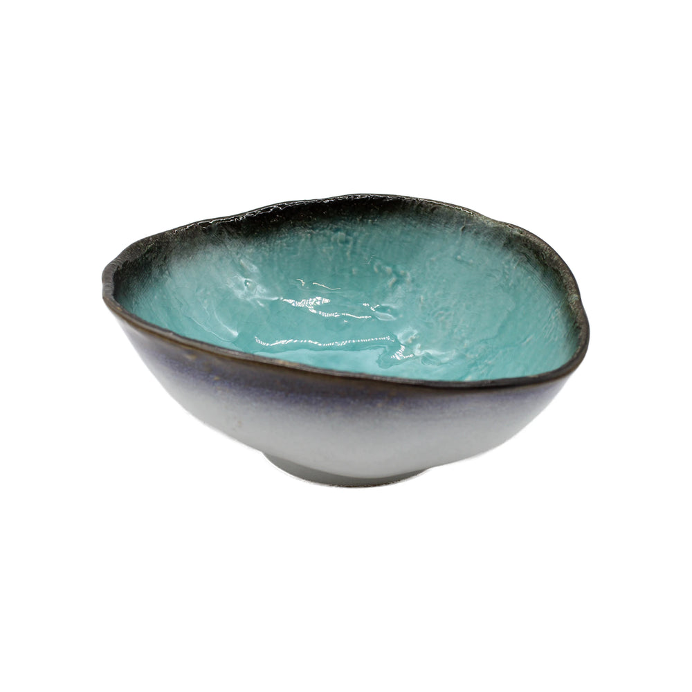 Large Uneven Bowl - Sky Blue