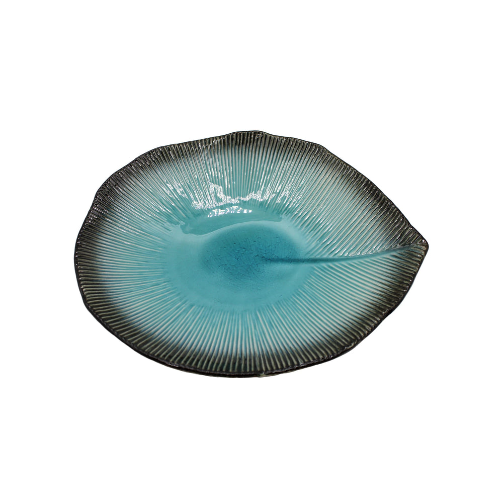 Shallow Serving Bowl - Sky Blue