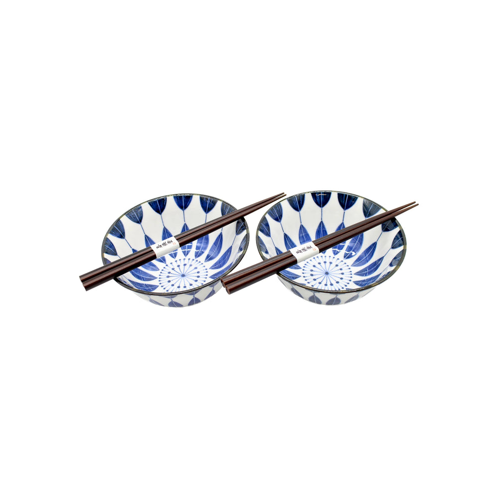 
                  
                    Sunflower Design Bowls Gift Set - White & Blue
                  
                