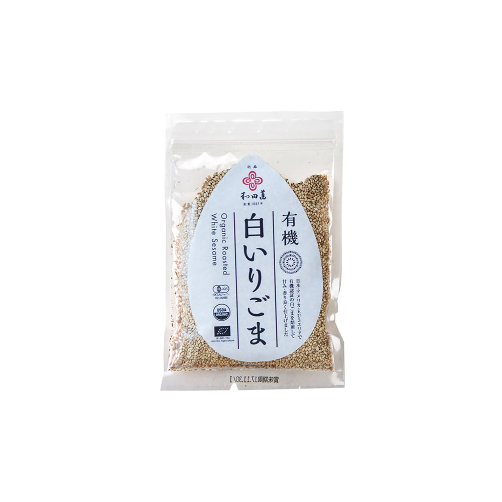 Wadaman Organic Roasted White Sesame Seeds